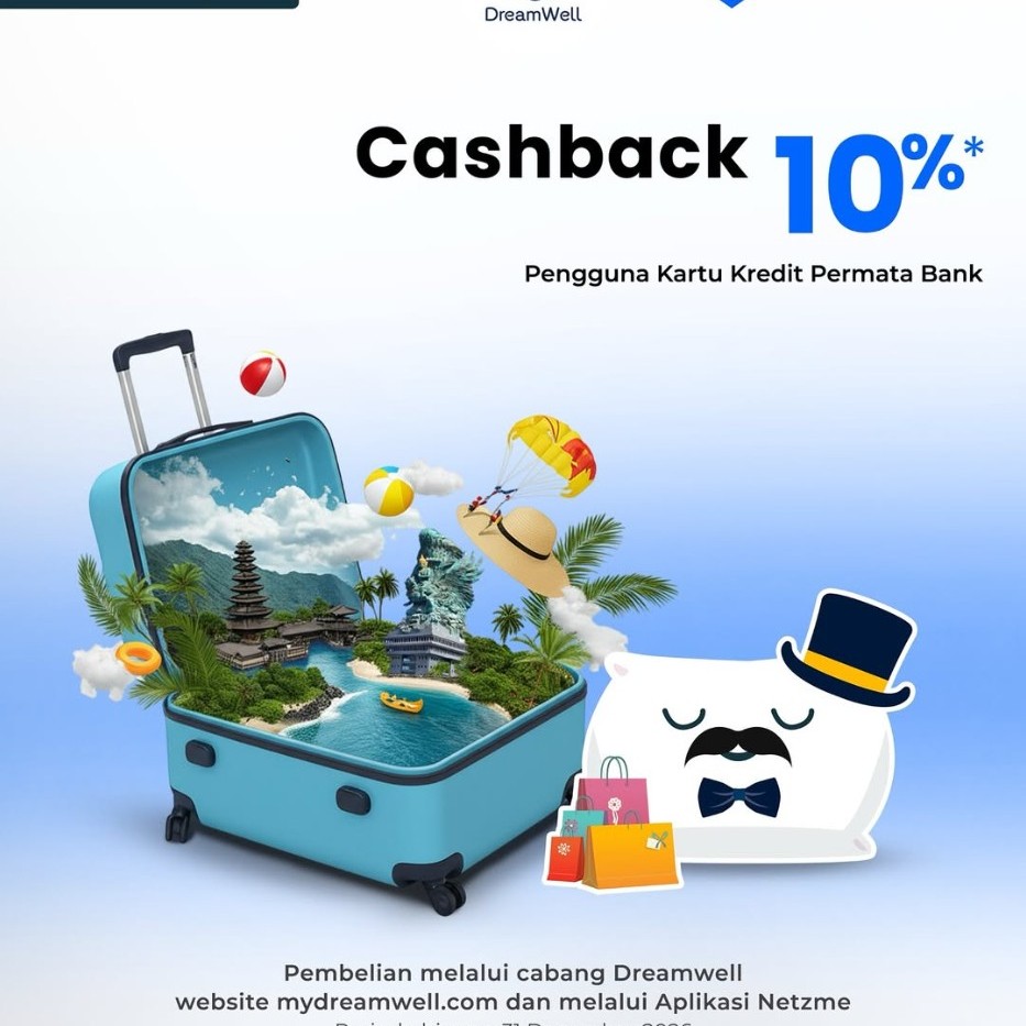 [CASHBACK 10%]Permata Credit Card